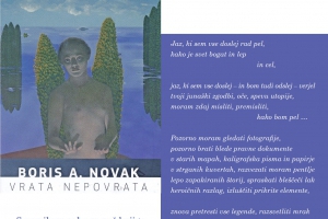 Boris A. Novak - literarni večer